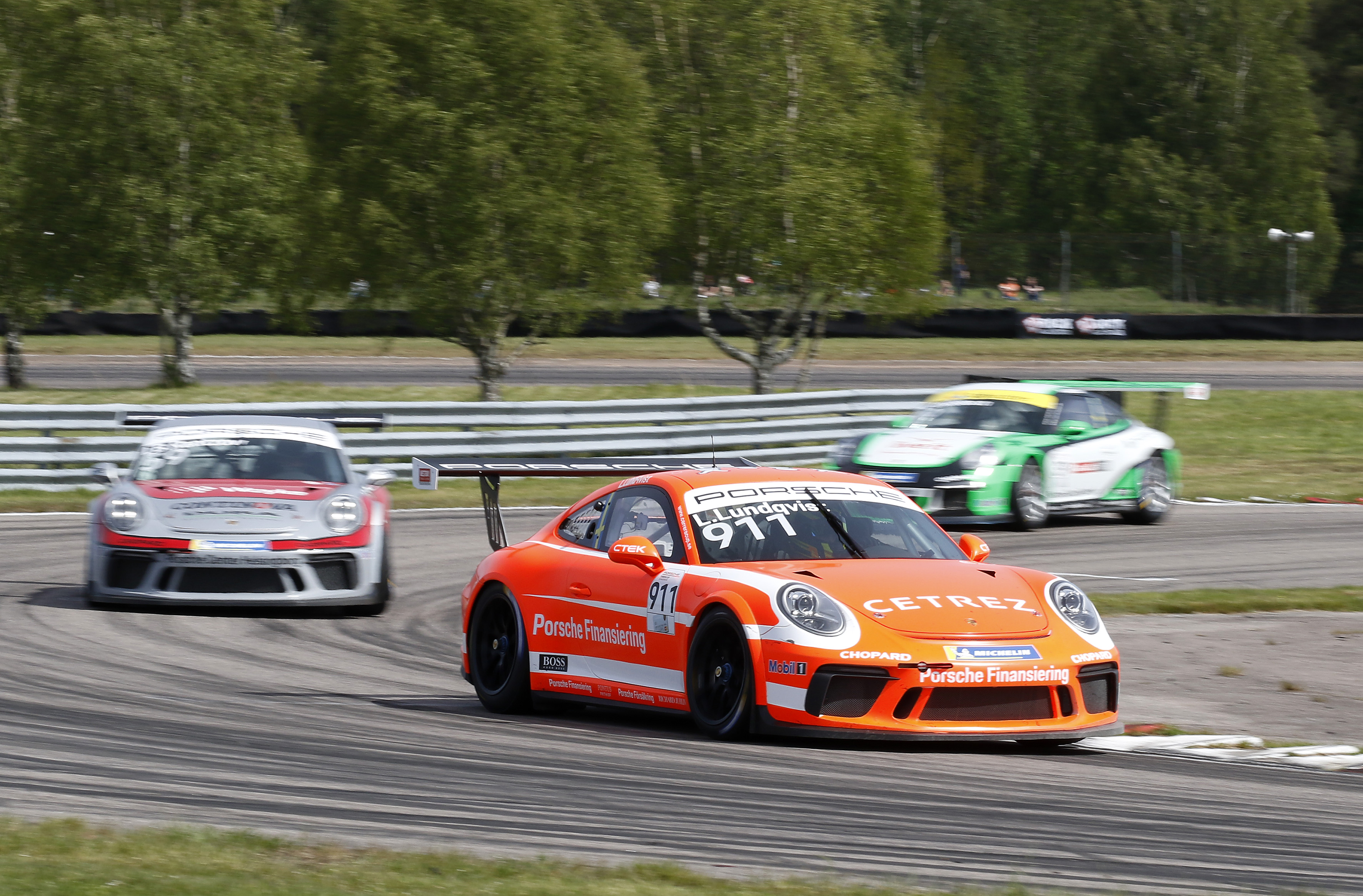 Linus Lundqvist snabb i Carrera Cup-gästspel